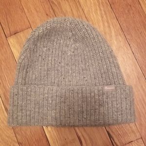 Madewell Gray Ribbed Beanie - Never Worn